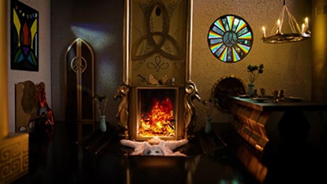 Thor's Asgard Home Fireside