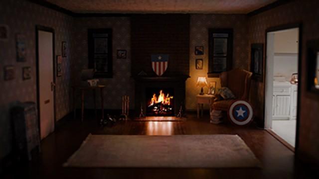Captain America's Brooklyn Apartment Fireside