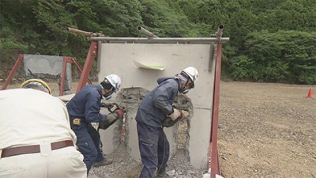 Breach the Walls! Precision Demolition Contest