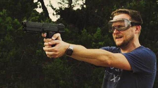 Testing a Semi-Automatic Pepper Spray Gun