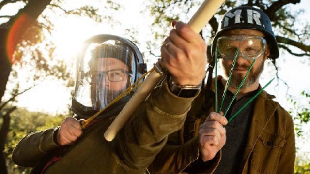 Experimental Weapon: Knitting Needles Slingshot