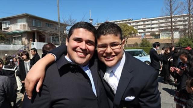 COMEMORANDO FORMATURA NO JAPÃO