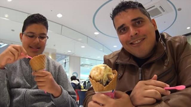 CINEMA, LAMEN E SORVETE NO SHOPPING