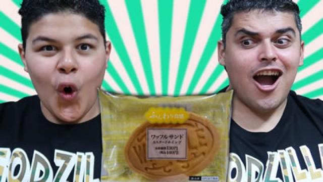 WAFFLE RECHEADO COM CUSTARD - 1 Delícia por Dia