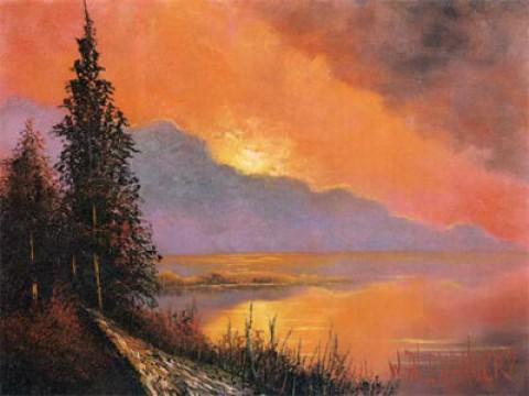 Evening At Eagle Lake