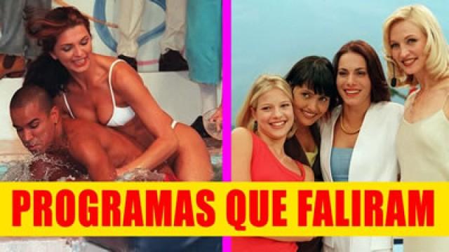 5 PROGRAMAS QUE FALIRAM AO VOLTAR PRA TV