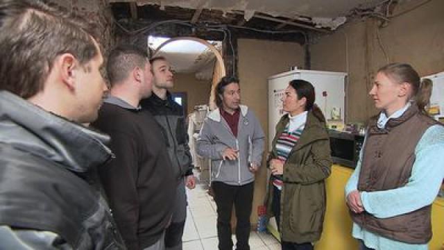 26. In dem alten Gemäuer herrscht Gefahr für Leib und Leben