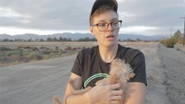 We found a dog.