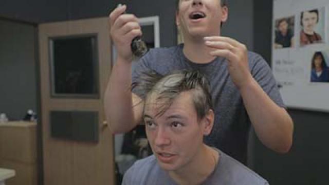 Philip DeFranco shaves my head.