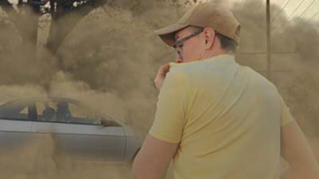 Dust throw.