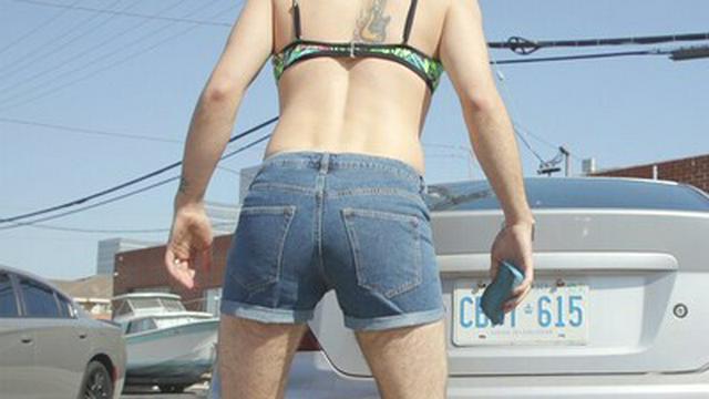 Sexy car wash.