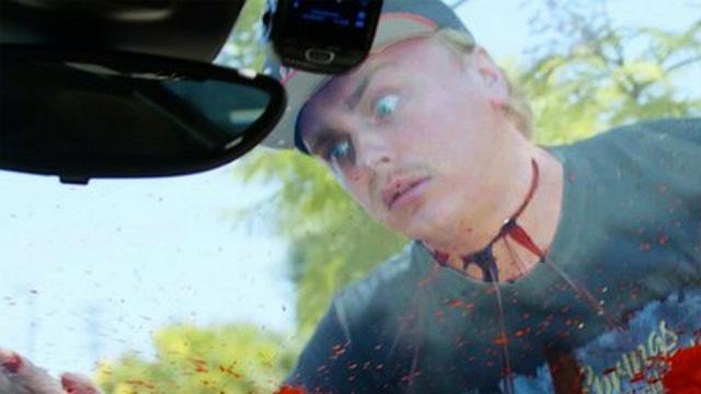 Gus Johnson's accident.