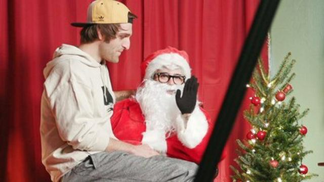 Santa Steve likes naughty boys.