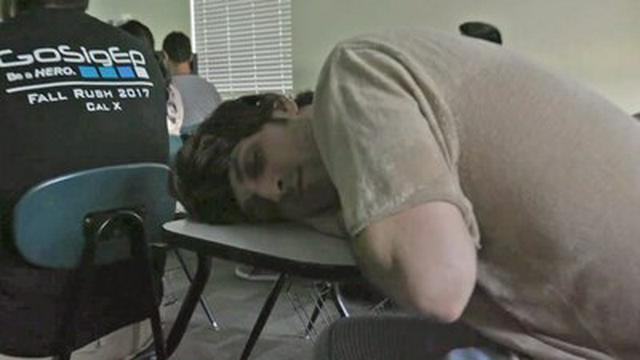 We crashed a college class.