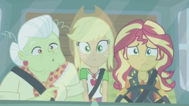 Pratica con la signorina Shimmer: Finale di Applejack