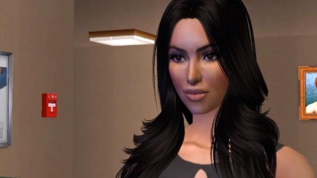 Kim Poses for Ass Magazine