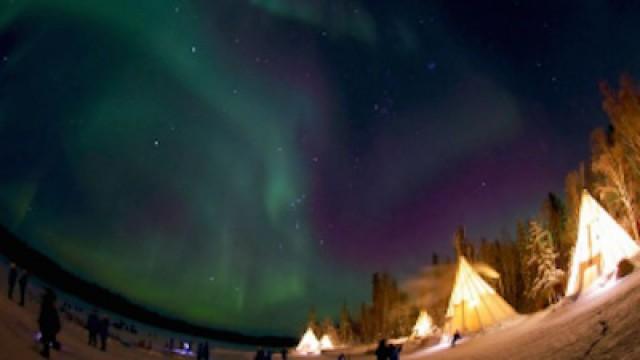 Zu den Polarlichtern Kanadas