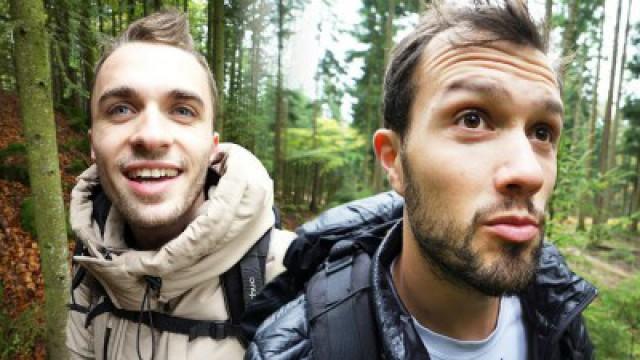 On emmène Squeezie passer une nuit dans la forêt