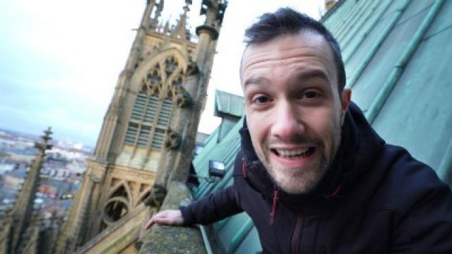 Dans les passages secrets d'une cathédrale !