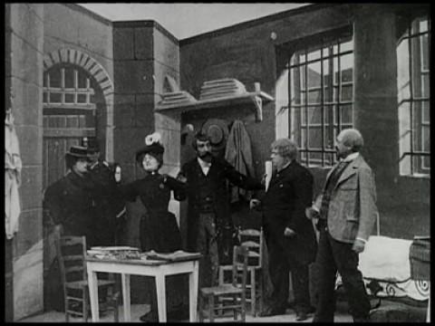El Proceso Dreyfus, Encuentro de Dreyfus y su Mujer en Rennes (1899)