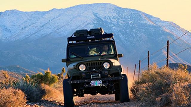 A Jeep Sleigh Ride