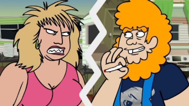 Hillbilly on Drugs Drives Lady Insane