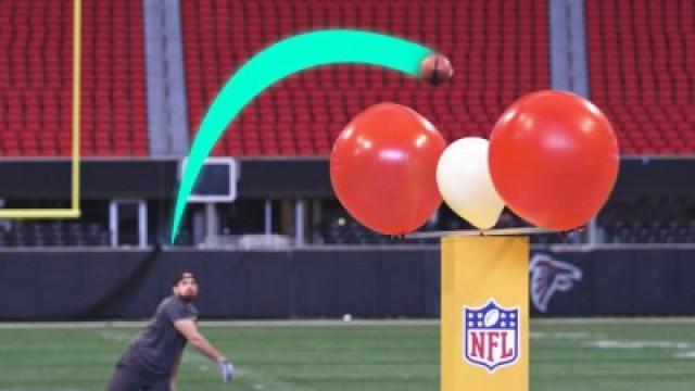Super Bowl Stadium Trick Shots
