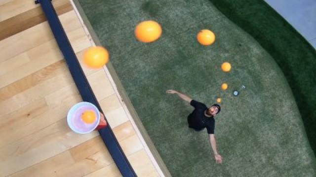 Ping Pong Trick Shots 5