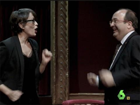 (05-12-17) Miquel Iceta desoye a sus asesores políticos y lo da todo con Thais Villas