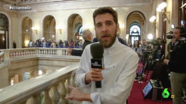 (17-01-18) Así ha vivido Gonzo con los políticos la jornada de la nueva legislatura en Cataluña