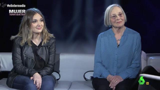 (15-03-18) Una pensionista y una estudiante, por la lucha feminista