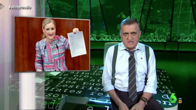 (17-04-18) Los tres motivos de Wyoming por los que debería dimitir Cifuentes