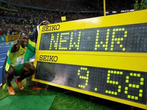 Usain Bolt – 100 meter sprint – 9.58