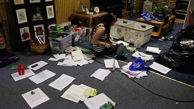 BETH THE MAIL SORTER!