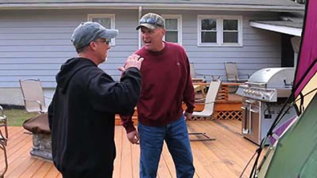 PSYCHO DAD FIGHTS UNCLE LARRY!