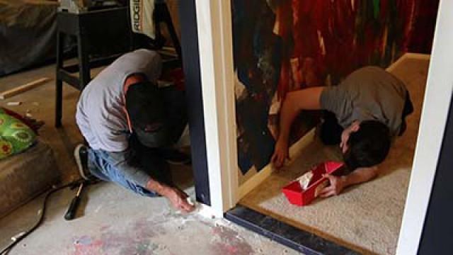 FILLING THE CRACKS!