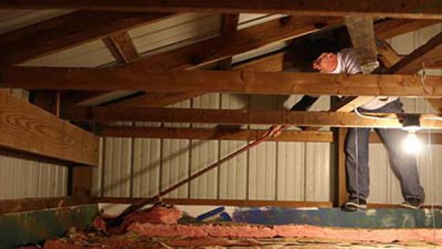 THE DROP CEILING!