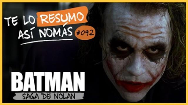 Batman, La Saga de Nolan | Te Lo Resumo Así Nomás#92
