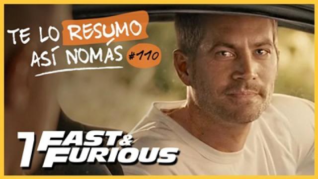 Rapido y Furioso 7, Ahora Es Personal | Te Lo Resumo Así Nomás#110