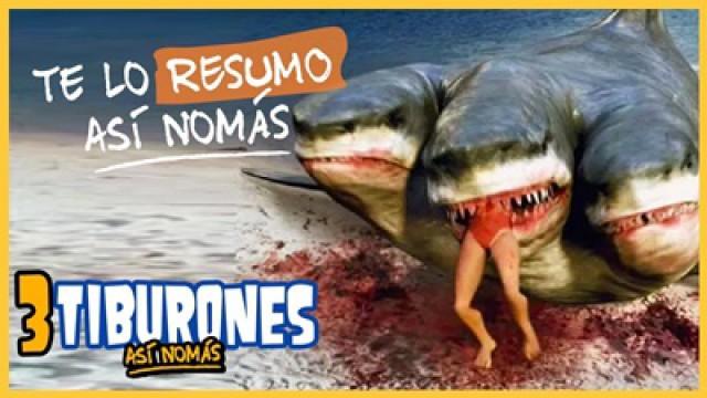 Te Lo Resumo | 3 Películas de Tiburones Así Nomás