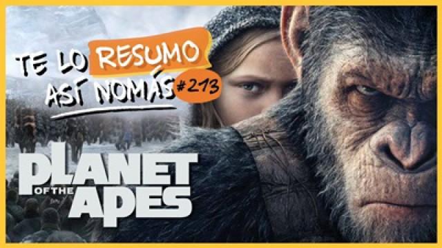 La Trilogía del Planeta de los Simios | #TeLoResumoAsiNomas 213