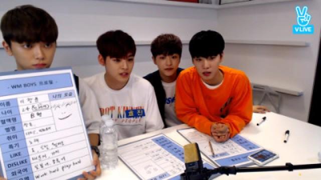 WM BOYS V LIVE 'THE FIRST BROADCAST'(첫 방송)