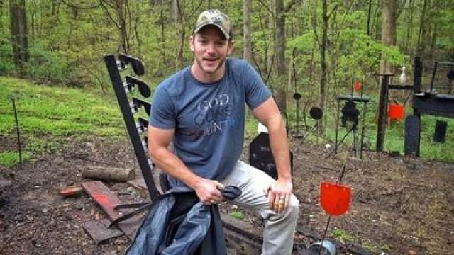 Demolition Ranch Sneaks On Hickok45's Range...