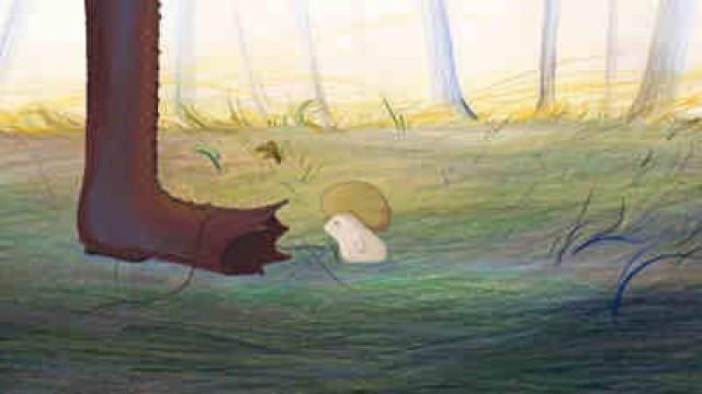 La grenouille aux souliers percés