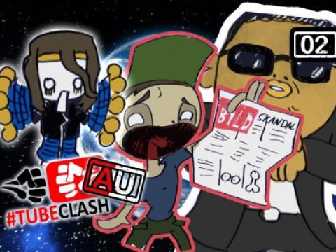 #TubeClashAU - 02 "Clasher VS Hitler, PSY & Jason"