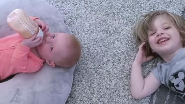 Kids Rooms + Baby Triplets Eating Lunch!