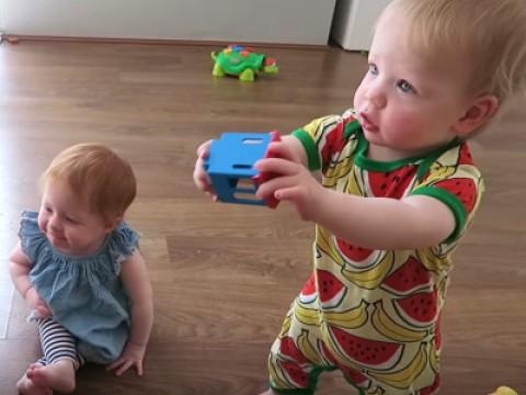 First Triplet Finally Walking!