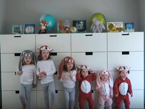 Six Kids In Adorable Halloween Costumes!