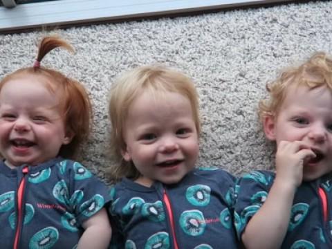Triplet Baby Giggles