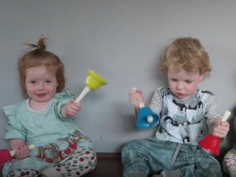 Toddler Triplets Adorable Music Session!